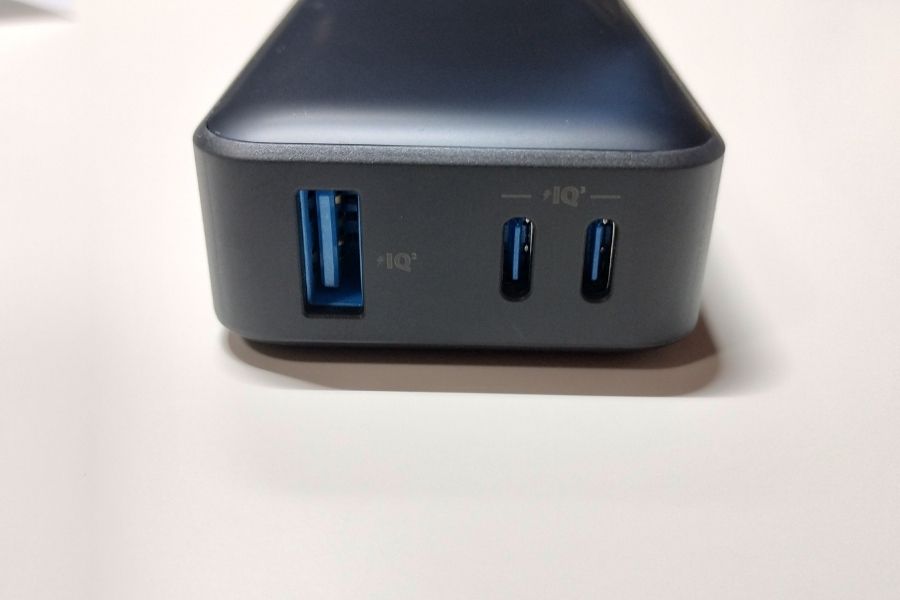 Anker 533 Power Bank(PowerCore 30W)のUSBポート