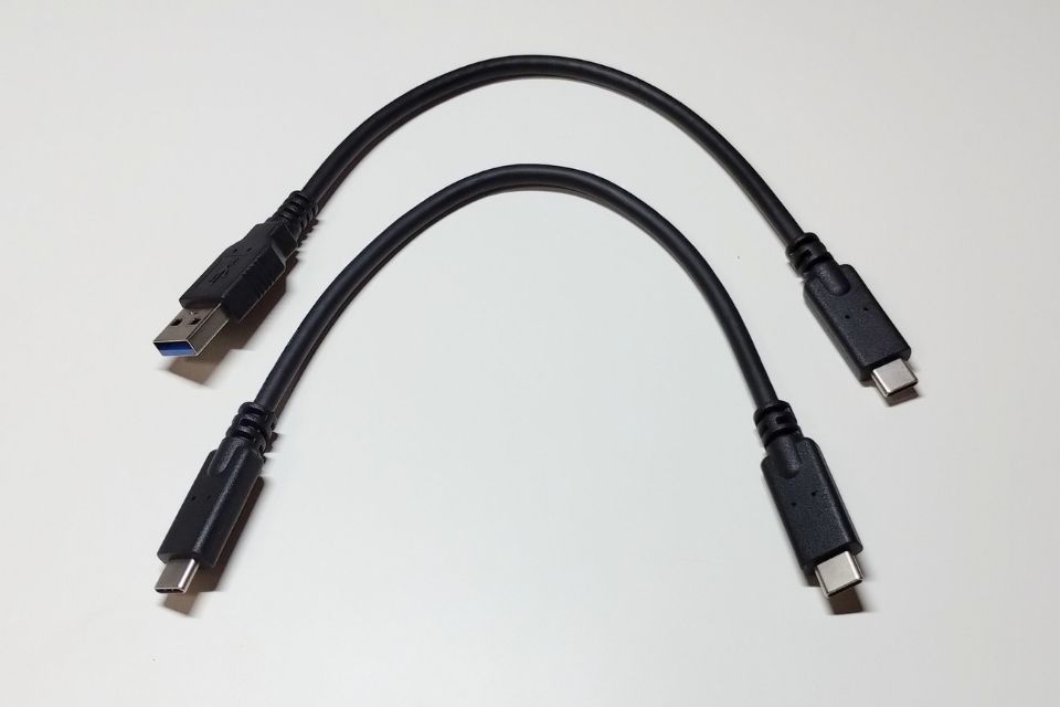 ICYDOCK MB861U31-1M2Bに付属していたUSBケーブル